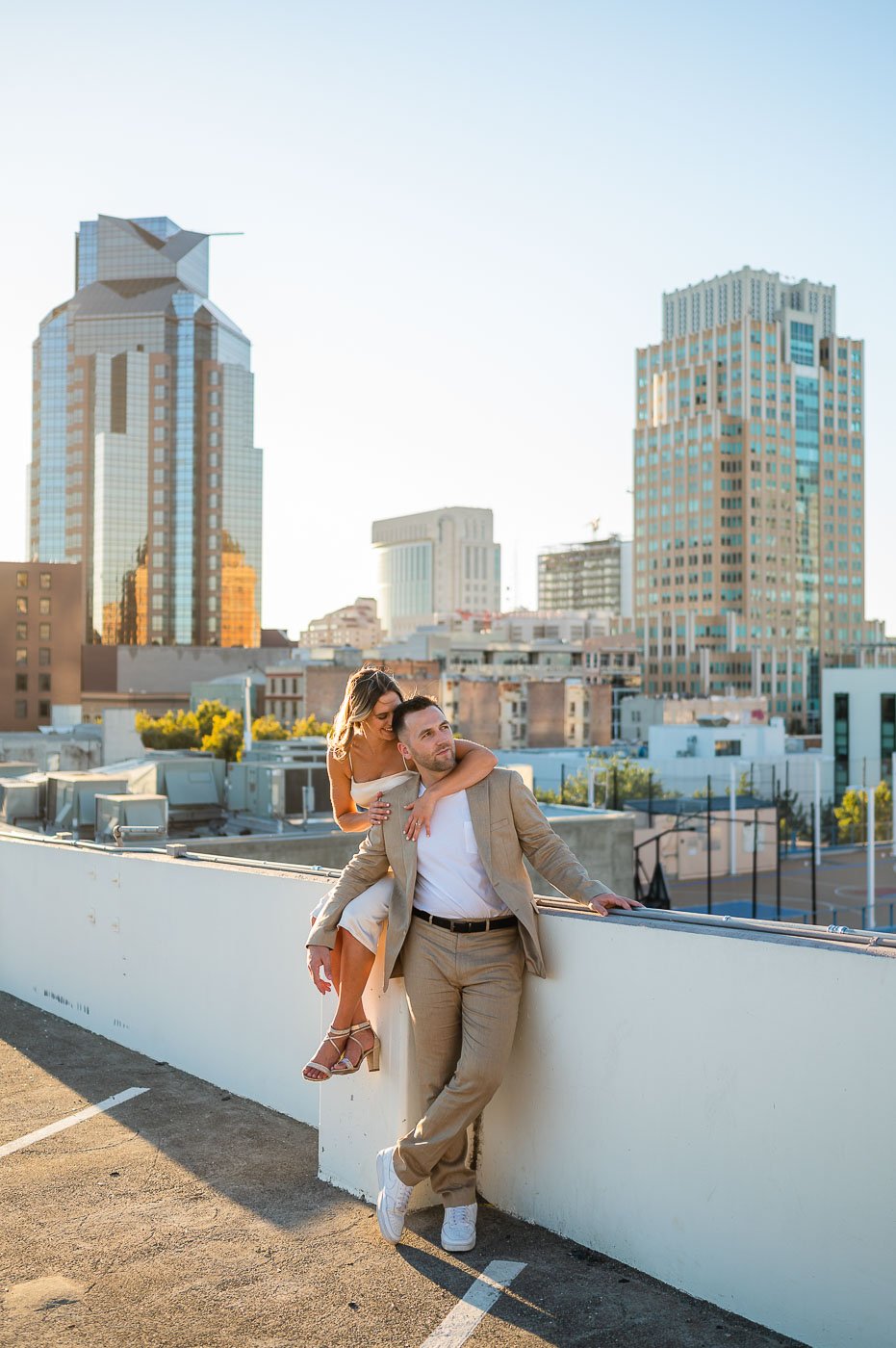 Engagement Photo Locations in downtown Sacramento