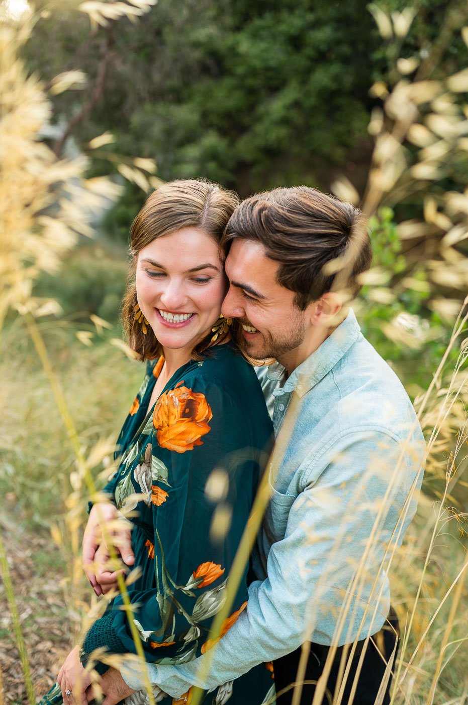 Engagement Photo Locations at UC Davis Arboretum - gardens